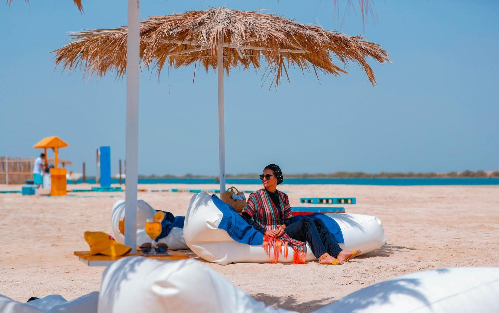 Bay La Sun Hotel And Marina - Emaar King Abdullah Economic City מראה חיצוני תמונה A beach in Al Khor