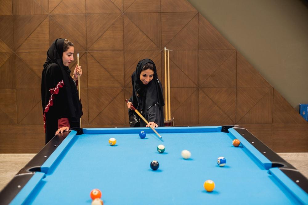 Bay La Sun Hotel And Marina - Emaar King Abdullah Economic City מראה חיצוני תמונה A pool table
